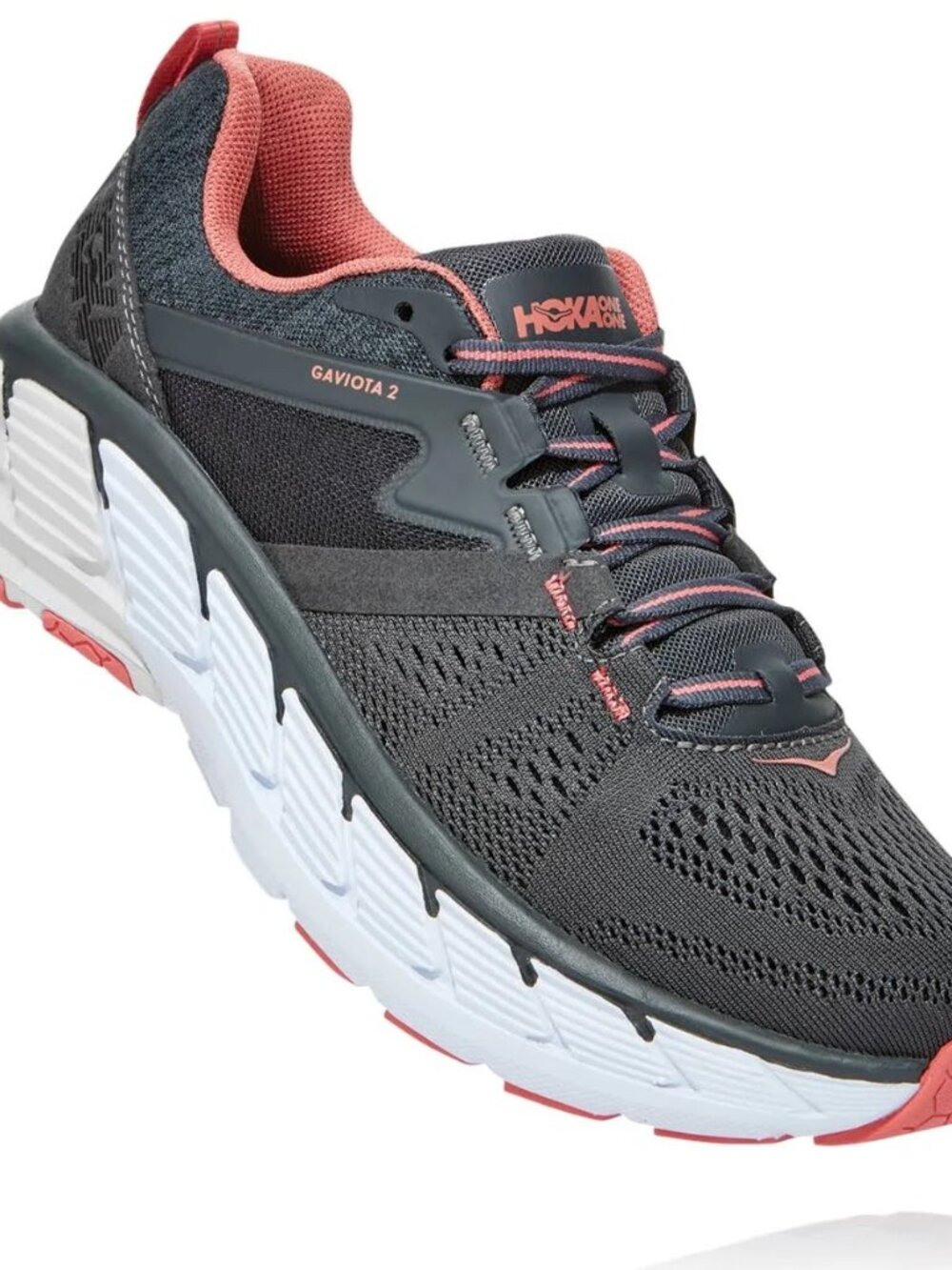 NWB HOKA ONE ONE Womens Gaviota 2 Mesh Dark Shadow Lantana, US 6